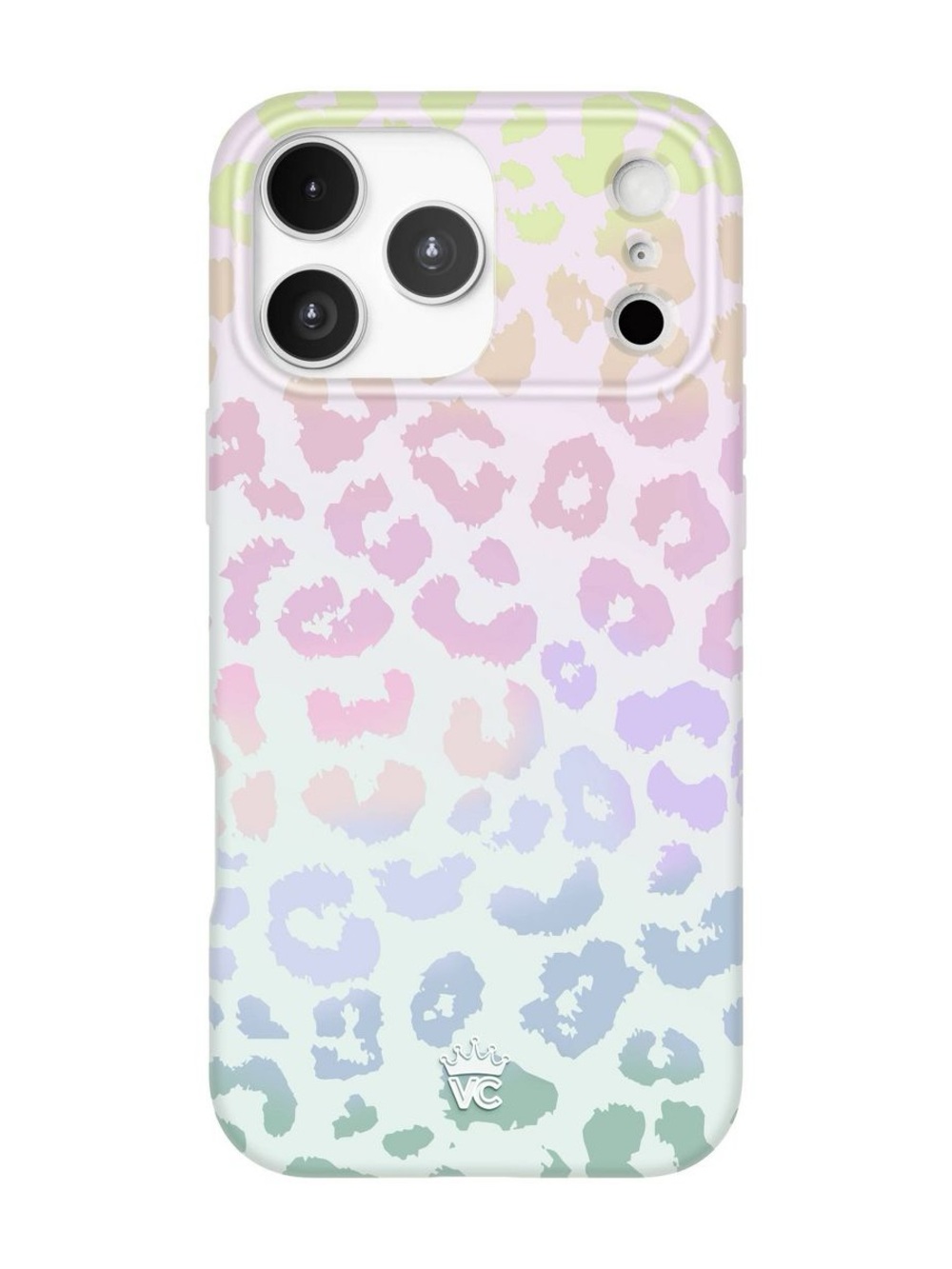 Velvet Caviar Iridescent Leopard White Opal iPhone 6.3 Pro Case MagSafe NWT
